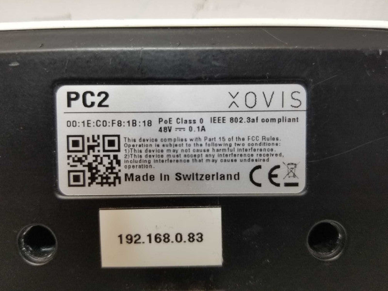 Xovis PC2 3D People Counting Sensor _