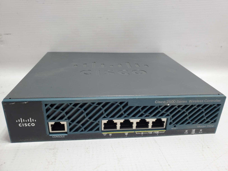 Cisco AIR-CT2504-5-K9 Wireless LAN Controller AIR-CT2504-K9 AS-IS ~