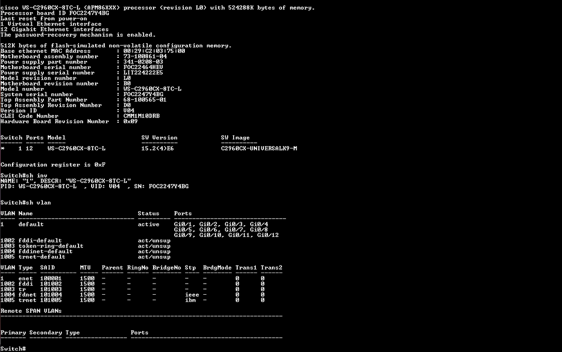 Cisco WS-C2960CX-8TC-L V04 | 8-Port Gigabit Managed Silent Switch w/ 2x SF !