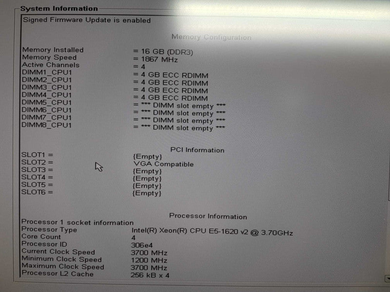 Dell Precision T3610 Xeon E5-1620 V2 @ 3.70ghz / 16gb ram / quadro P2000 #
