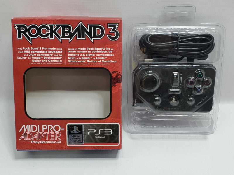 Rockband 3 MIDI Pro Adapters for PS3 (New in Box) |