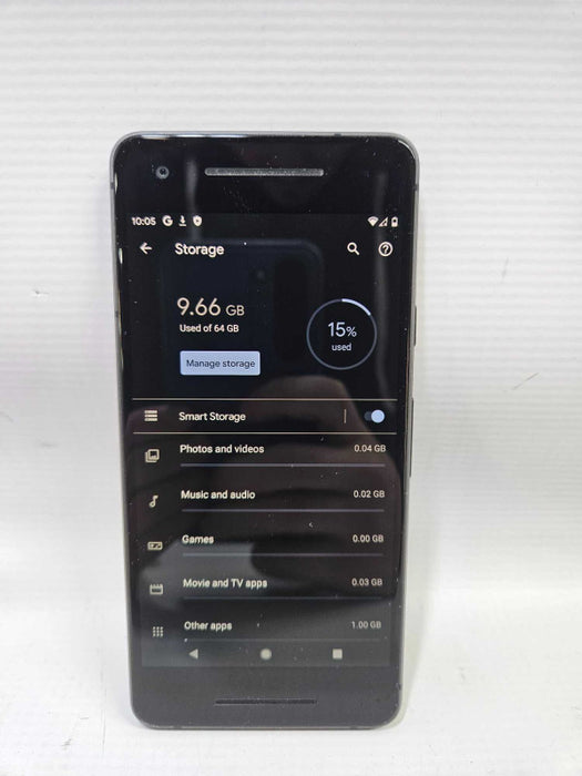 Google Pixel 2 64GB Just Black (Unlocked) )