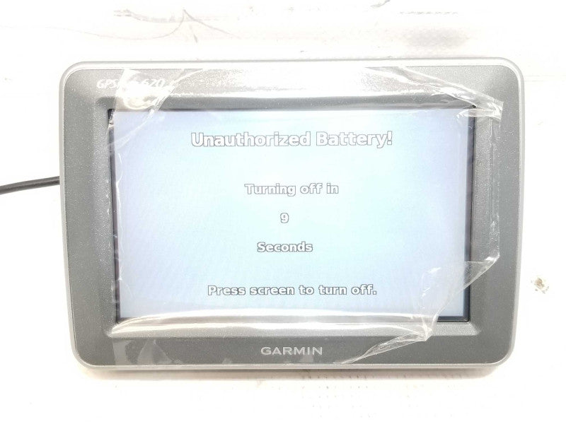 GARMIN GPSMAP 620 MARINE & AUTOMOTIVE GPS CHART PLOTTER, No Battery _