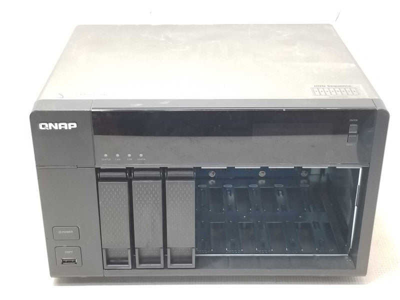 QNAP TS-869 Pro 8-Bay NAS with 3x 4TB HDDs (12TB) _