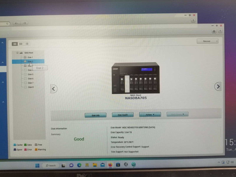QNAP TS-869 Pro 8-Bay NAS with 3x 4TB HDDs (12TB) _