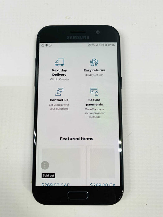 Samsung Galaxy A5 (2017) with 32GB Storage #
