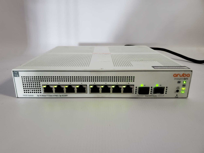 HPE Aruba Instant On 1930 8 port 10 100 1000 Switch (