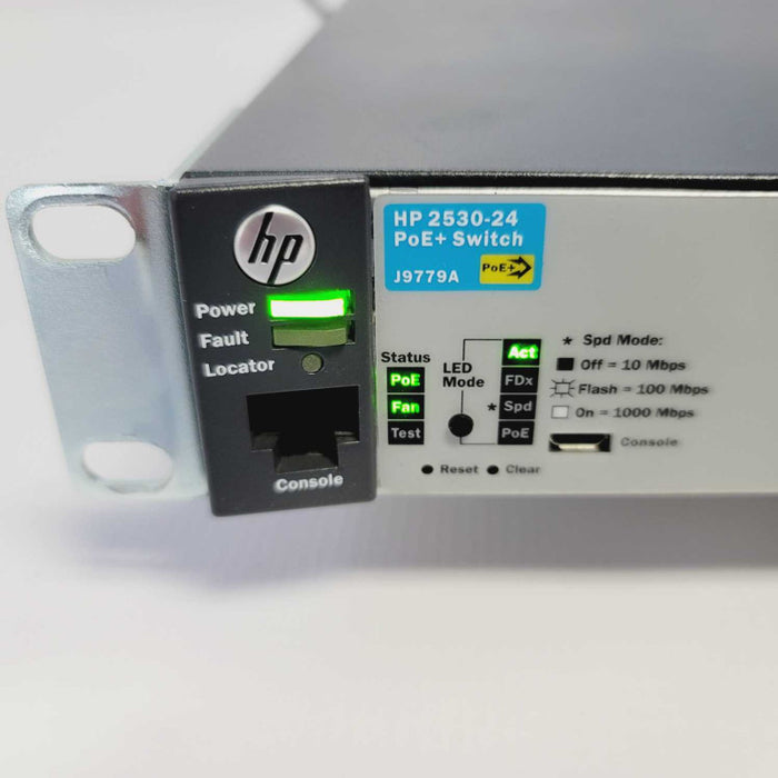 HP J9779A 2530-24G PoE+ 24 Port Managed Gigabit Ethernet Switch =