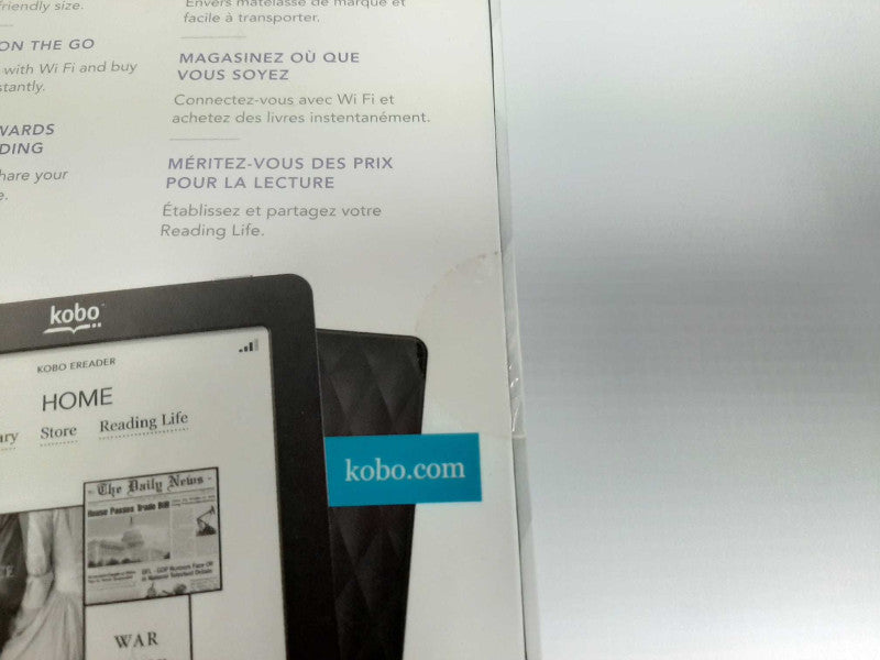 Kobo eReader N905-KBO-S Touch Edition 1GB 6â Brand New Q$