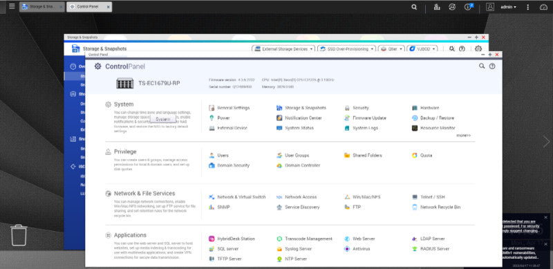 QNAP TS-EC1679U-RP Xeon E3-1225 @ 3.1GHz 3GB Ram 2TB HDD [Read] (