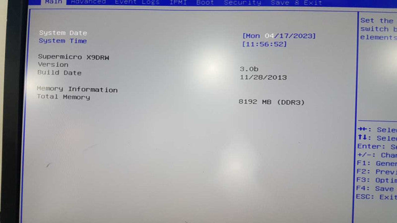 Supermicro X9DRW CSE-847 4U / 2x Xeon E5-2620 v2 @ 2.10ghz / 8gb ram / READ #