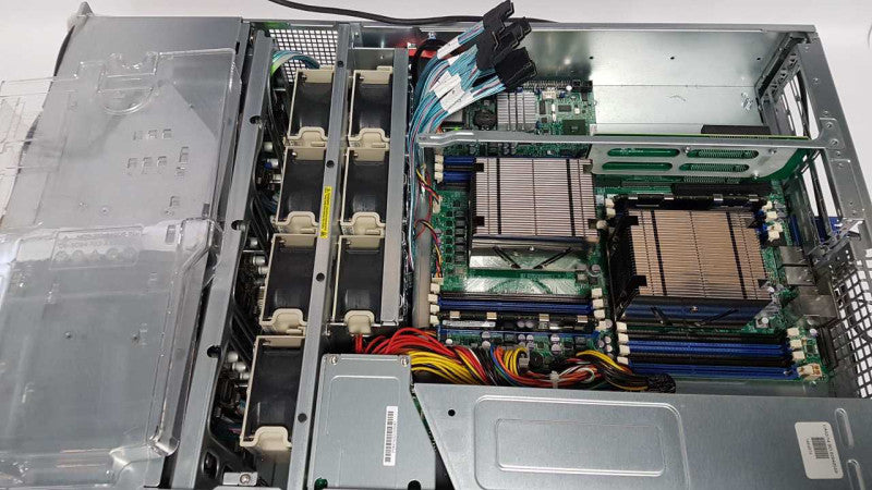 Supermicro X9DRW CSE-847 4U / 2x Xeon E5-2620 v2 @ 2.10ghz / 8gb ram / READ #