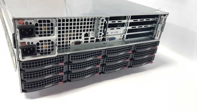 Supermicro X9DRW CSE-847 4U / 2x Xeon E5-2620 v2 @ 2.10ghz / 8gb ram / READ #