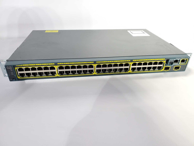 CISCO WS-C2960S-48TS-S 48-PORT GIGABIT SWITCH WITH RACK EARS Q~