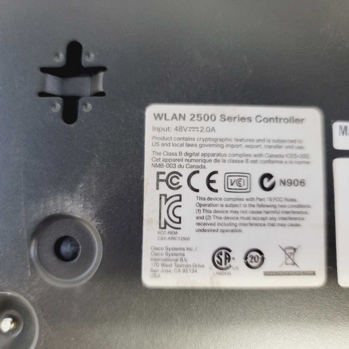Cisco AIR-CT2504-K9 2504 Wireless LAN Controller Q=