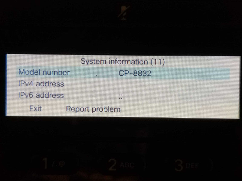 Cisco CP-8832-K9 IP Conference Phone Q_