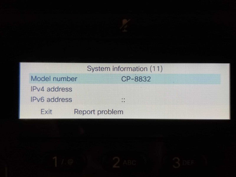 Cisco CP-8832-K9 IP Conference Phone Q_