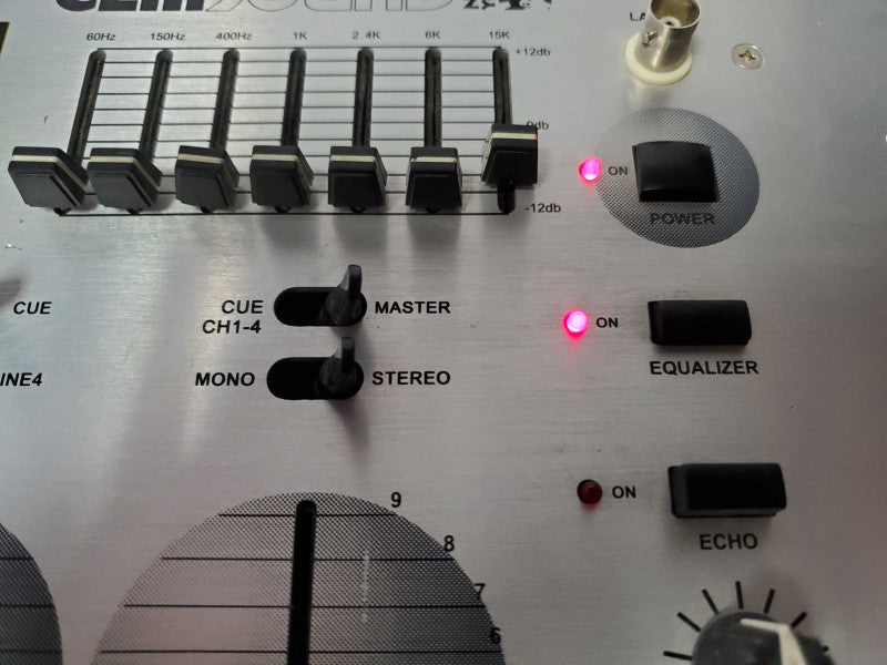 GemSound DMX-1070PRO Pre-Amp Audio Mixer (AS-IS) |
