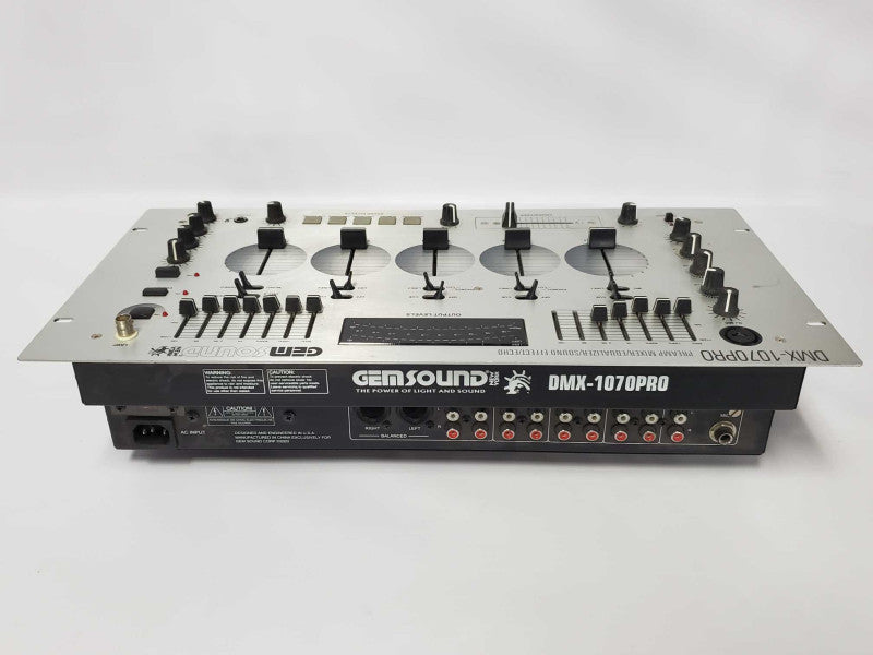 GemSound DMX-1070PRO Pre-Amp Audio Mixer (AS-IS) |