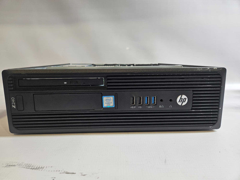 HP Z240 SFF Workstation i7-6700 @ 3.40GHz 16 GB RAM NO HDD )