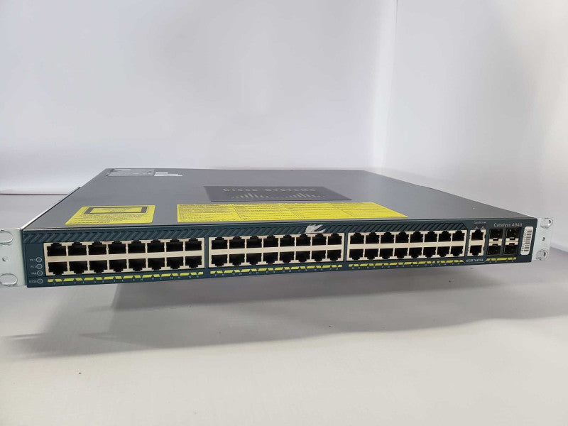 Cisco Catalyst 4948 WS-C4948E 48 Port L3 Gigabit Switch Single PSU ~