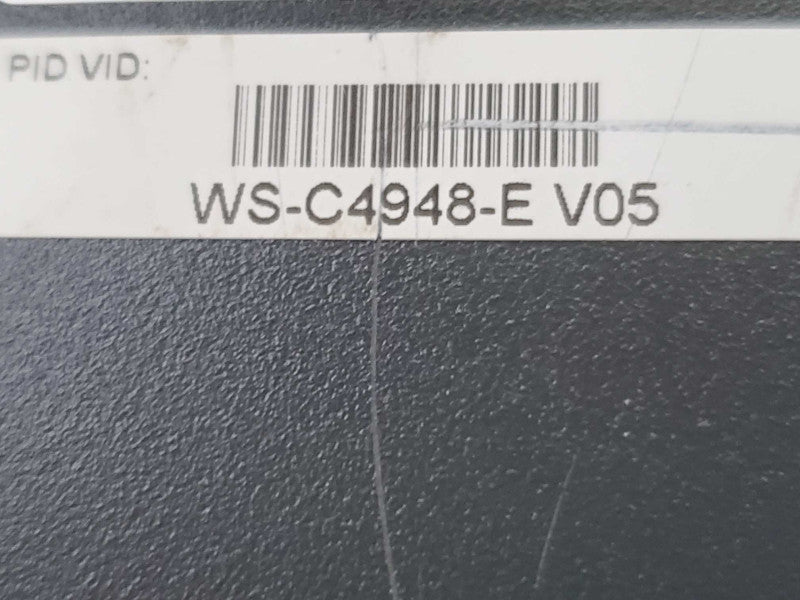 Cisco Catalyst 4948 WS-C4948E 48 Port L3 Gigabit Switch Single PSU ~