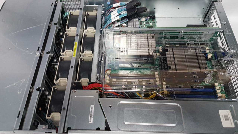 Supermicro X9DRW CSE-847 4U / 2x Xeon E5-2620 v2 @ 2.10ghz / 8gb ram / READ #