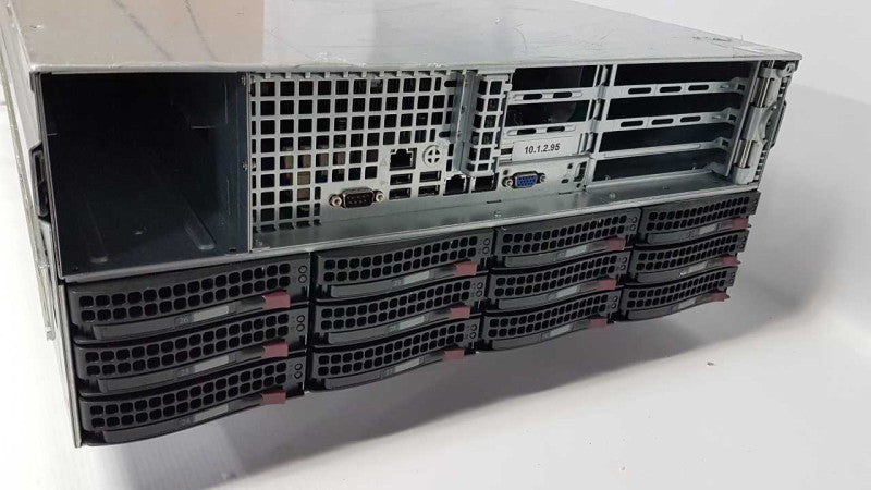 Supermicro X9DRW CSE-847 4U / 2x Xeon E5-2620 v2 @ 2.10ghz / 8gb ram / READ #