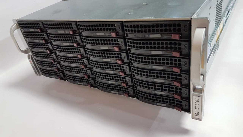 Supermicro cse-847 2x Xeon E5-2420 @ 1.90ghz / 8gb ram / READ #