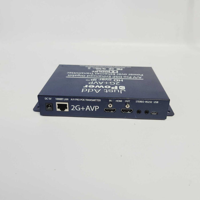 Just Add Power 2G+AVP HD over IP Power Over Ethernet Q=