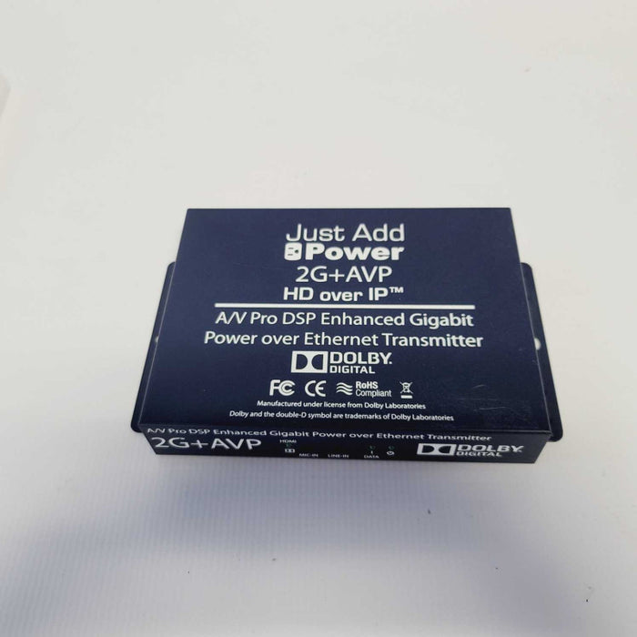 Just Add Power 2G+AVP HD over IP Power Over Ethernet Q=