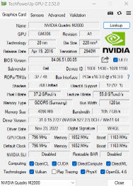 Dell Nvidia Quadro M2000