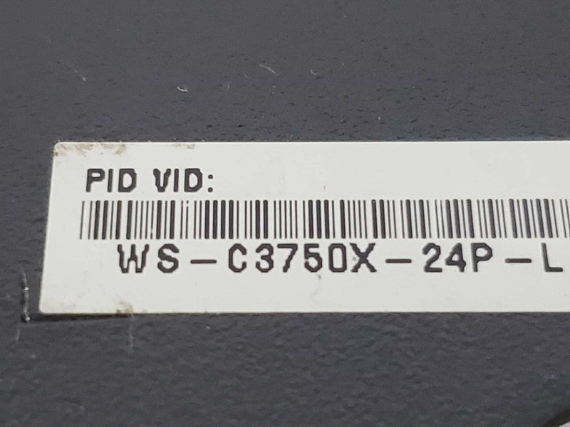 Cisco 3750X Series WS-C3750X-24P-L 24-Port PoE+ Gigabit Switch Q~