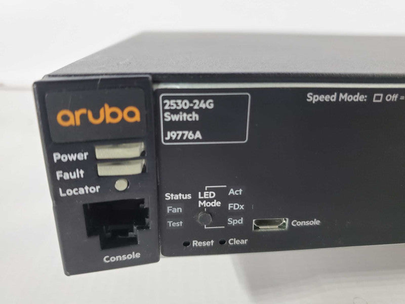 Aruba 2530 24GigE 4SFP Layer 2 AOS-Switch Managed Network 2530-24G (J9776A) ~