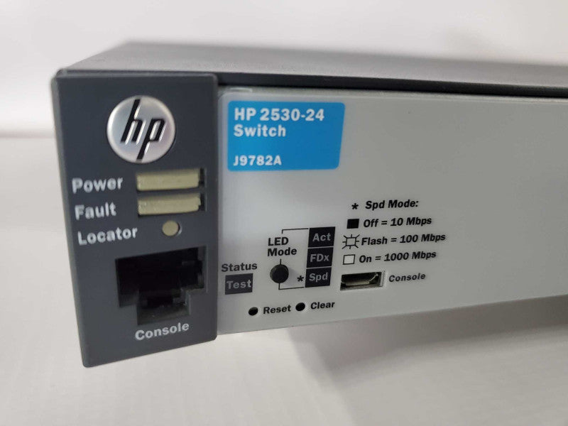 HP Aruba 2530-24 switch j9782A 10/100/1000 Mbps Ethernet Switch Q~