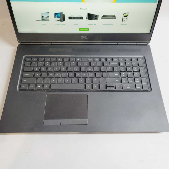 Dell Precision 7750 17\\"FHD I7-10850H 512GB NVME 64GB RAM RTX 4000 READ =