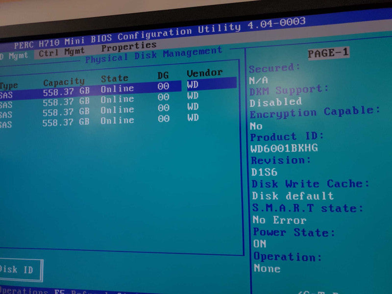 Dell PE R620 2x Xeon E5-2620(v2) 2.1GHz 6C/ 32GB ECC, H710 Mini, 4x600GB HDDs ~