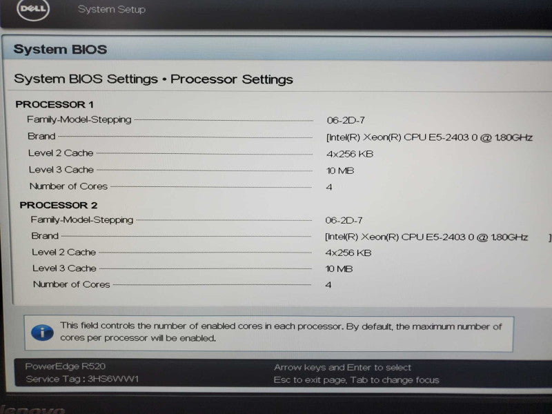 Dell PowerEdge R520 2x E5-2403 @ 1.8GHz 72GB Ram 16TB HDD H710P Mini ( (