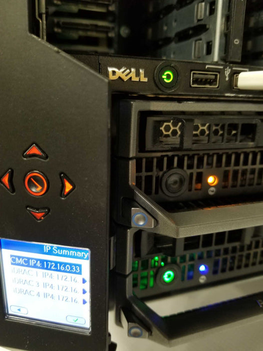 Dell PE M630 VRTX Rack 4x M630 blades each w/ 2x Xeon E5-2690v4 32GB DDR4 SEE _