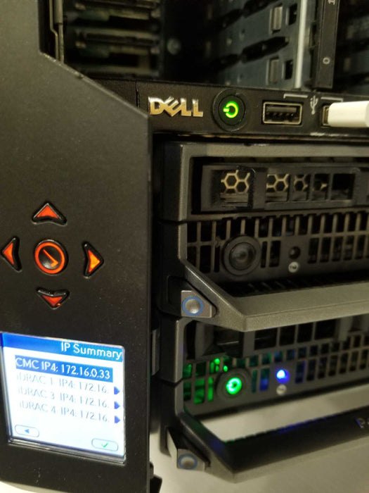 Dell PE M630 VRTX Rack 4x M630 blades each w/ 2x Xeon E5-2690v4 32GB DDR4 SEE _