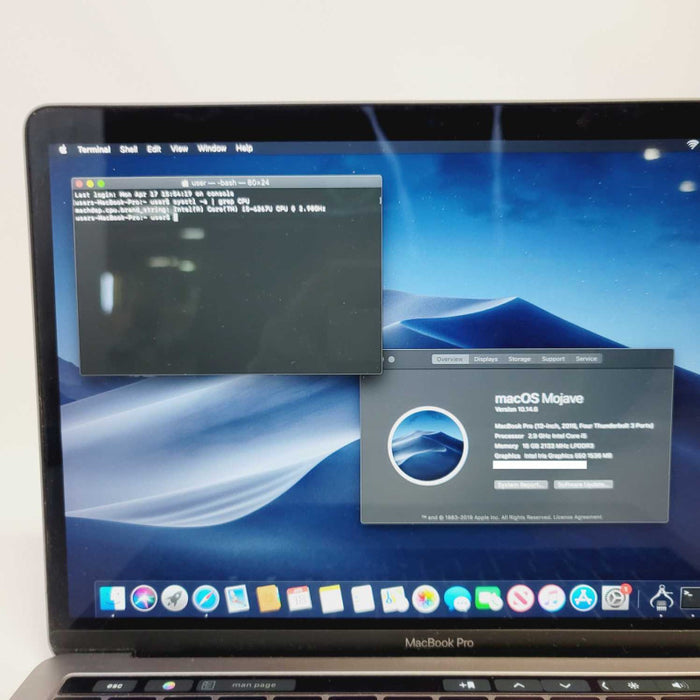 Apple MacBook Pro TouchBar 13-inch 2016 16GB Intel Core i5-6267U Iris 550 =