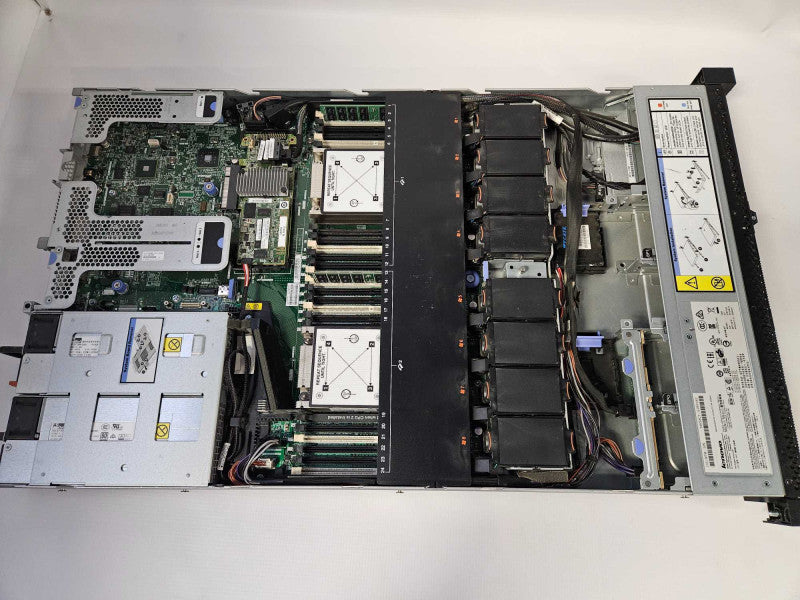 Lenovo System X 3550 M5 2x Xeon E5-2620 v3 @ 2.40GHz 32GB DDR4 RAM 2x PSU )