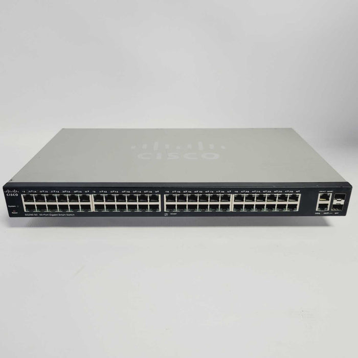 Cisco SG200-50 Small Business 50 Port Gigabit Smart Network Switch =