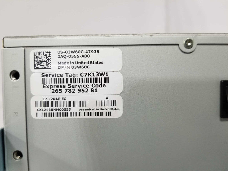 Dell PowerVault 124T 03W60C LTO-5 SAS 6GB 16-Slot Library Tape Drive _