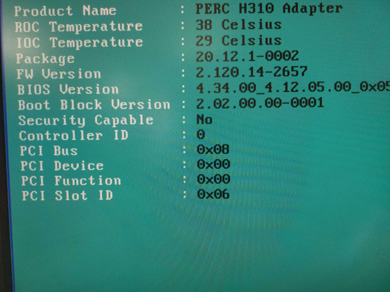 Dell PowerEdge T320, E5-2430 2.2GHz, 24GB DDR3, PERC H310
