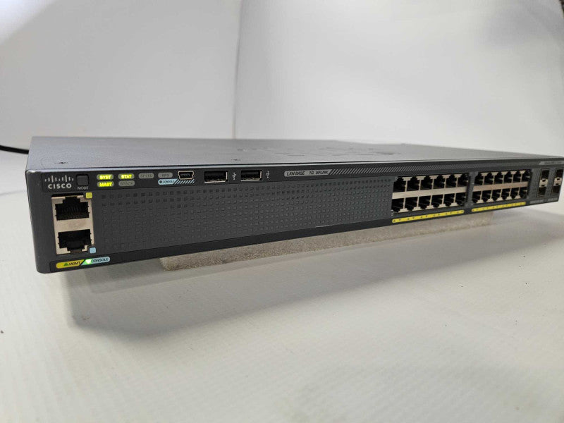 Cisco Catalyst WS-C2960X-24TS-L 24-Port Gigabit Ethernet Switch )