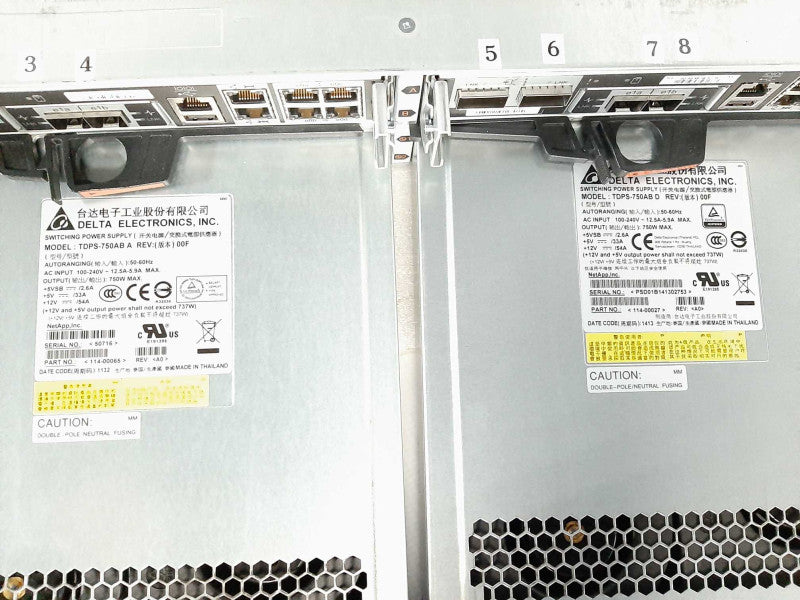 NetApp DS2246 NAJ-1001 Disk Array 2x Controllers 111-00846 2x PSUs $
