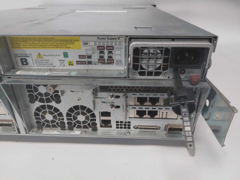 Nimble Storage Array CS200, 2x Controllers, 2x PSUs, 16x 3.5\\" NO HDDs/Caddies