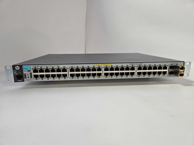 HP 2530-48G J9772A PoE+ 48 Ports 4 Port SFP Gigabit Ethernet Switch Q)