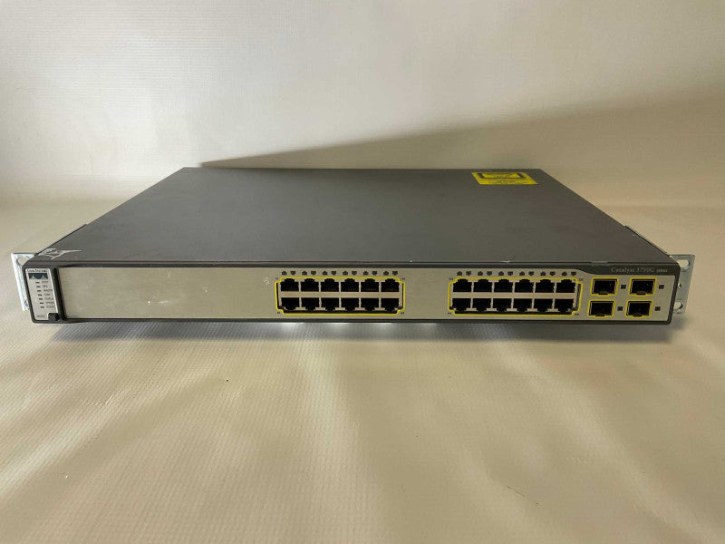 Cisco Catalyst WS-C3750G-24TS 24 Port Gigabit Switch  -